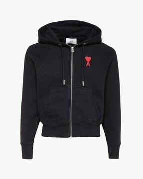 tonal-zipped-adc-hoodie-with-embroidery
