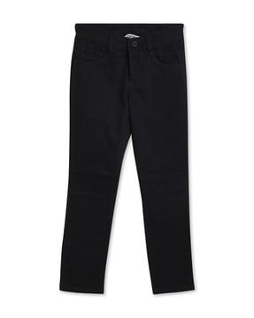 Flat-Front Trouser with Insert Pocket