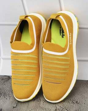 Striped Slip-On Shoes