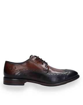 Brogues with Genuine Leather Upper