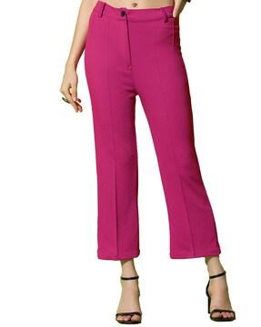 pleat-front-trousers-with-button-loop-closure