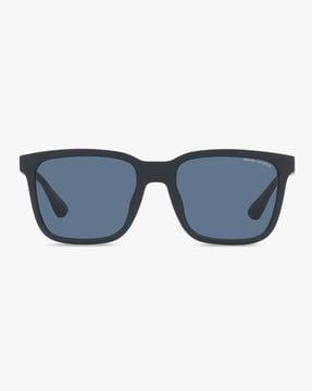Men Full-Rim Rectangular Sunglasses-0AX4112SU