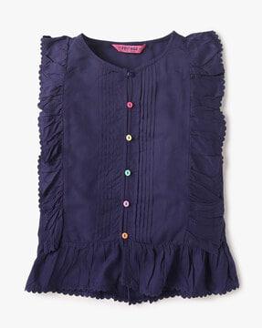 pleated-top-with-ruffles
