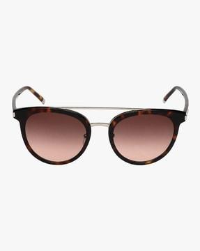Women UV-Protected Oval Sunglasses - CK 4352 221 53 S
