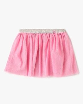 Embellished A-Line Skirt