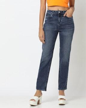 Women Mid-Wash Skinny Fit Jeans