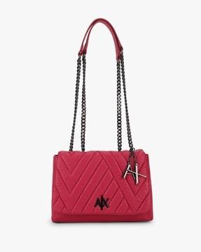 quilted-crossbody-bag-with-chain-strap-&-ax-charm