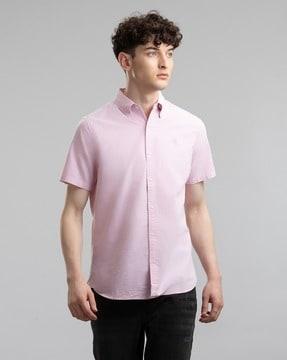 Classic Oxford Shirt with Button-Down Collar