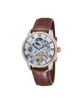 ES-8006-08 Analogue Watch with Leather Strap