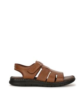 Open-Toe Multi Strap Sandals with Velcro-Fastening