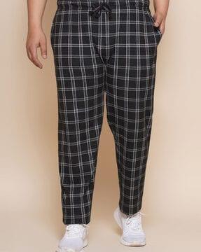 checked-straight-track-pants