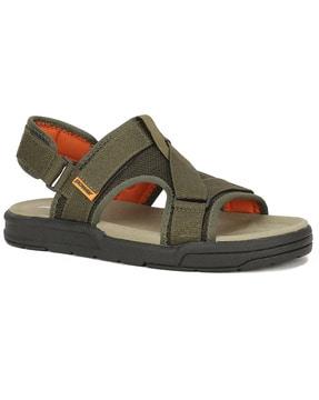 knitted-velcro-fastening-sandals-with-double-straps