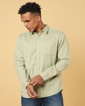 full-sleeves-shirt-with-patch-pocket