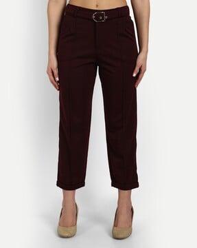 Wide Leg Pants with Insert Pockets