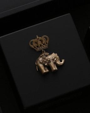 elephant-pattern-brooch