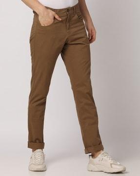 Mid-Rise Slim Fit Chinos