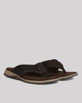 Men Thong-Strap Flat Sandals