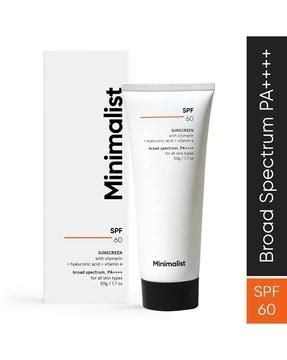 SPF 60 PA ++++ Face Sunscreen