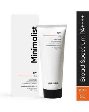 Multivitamin SPF 50 PA ++++ Sunscreen