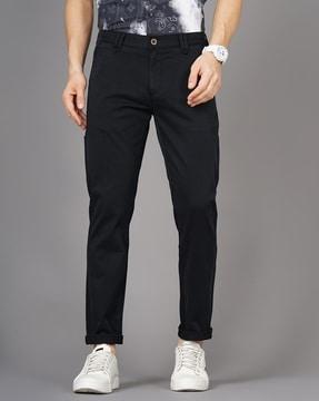 Low-Rise Slim Fit Chinos