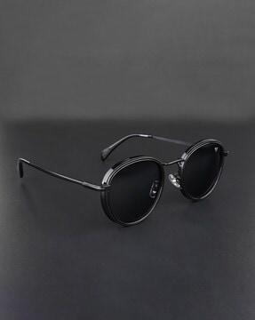Men UV-Protected Round Sunglasses-3040MG3980