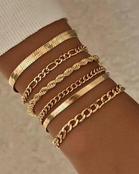 set-of-6-gold-plated-bracelets-with-toggle-clasp-closure