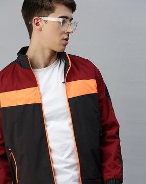 colourblock-slim-fit-jacket-with-zip-front