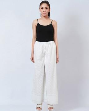 Non-stretchable Relaxed Fit Pants