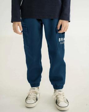 typographic-print-joggers-with-elasticated-waist