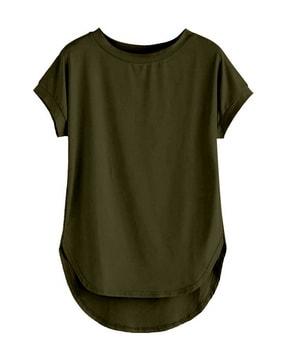 crew-neck-t-shirt-with-curved-hemline