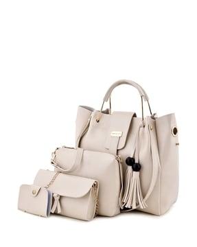 set-of-4-textured-handbag-with-pouches