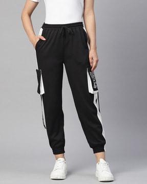 Cuffed Joggers with Drawstring