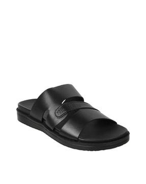 Slip-On Style Flat Heels Sandals