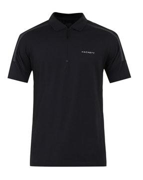 Polo T-Shirt with Brand Print