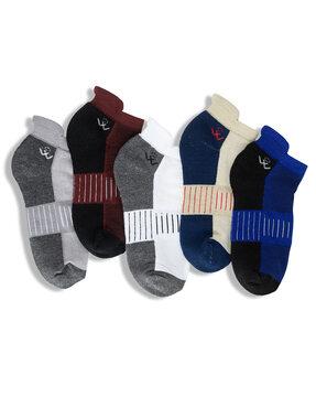 Pack of 5 Ankle-Length Socks