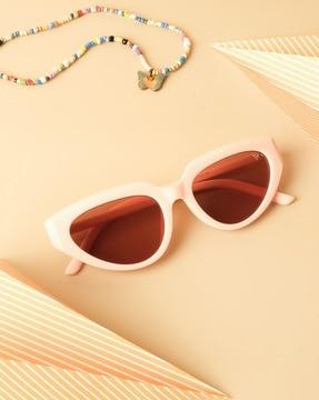 3986 UV Protected Oval Sunglasses
