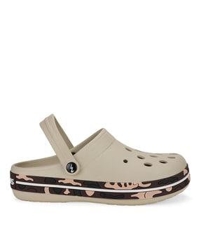 Camouflage Slip-On Clogs