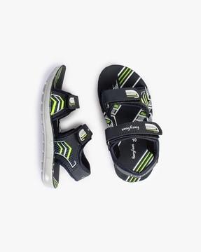 Boys Printed Sandals with Velcro Fastening