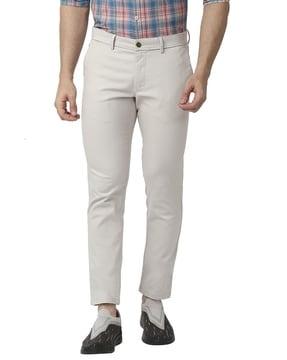 Flat Front Tapered Fit Chinos