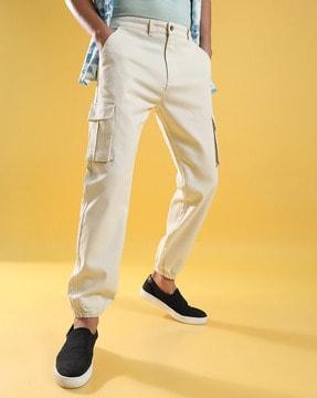straight-fit-cargo-pants-with-flap-pockets