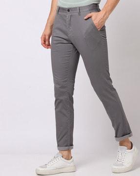 Tapered Fit Mid-Rise Chinos