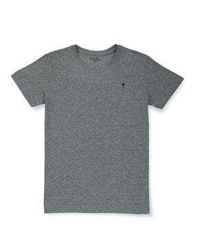 logo-print-crew-neck-t-shirt