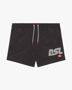 logo-print-shorts-with-elasticated-waist