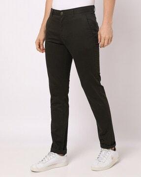 Tapered Fit Mid-Rise Chinos