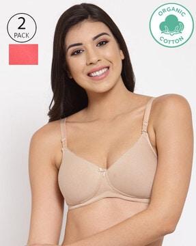 Pack of 2 Seamless Everyday Bras