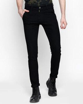 Slim Fit Jeans with Insert Pockets