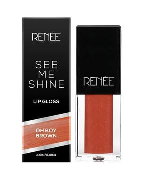 See Me Shine Lip Gloss - Oh Boy Brown