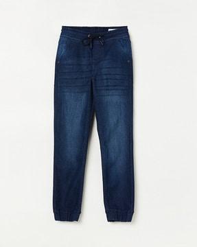 Washed Jeans with 5-Pocket Styling