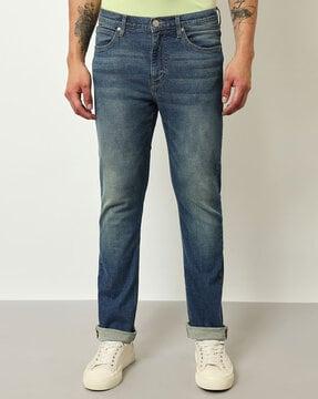 stone-washed-straight-fit-jeans