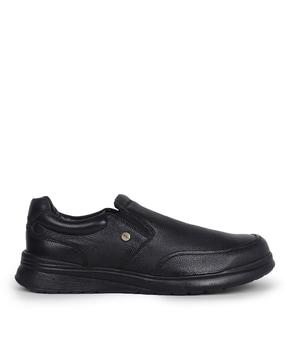 Men Genuine Leather Slip-On Shoes